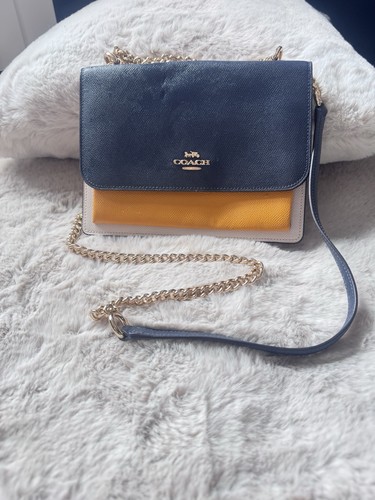 Coach leather crossbody - leather,