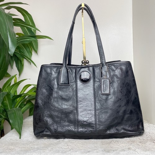 Coach signature stitch leather - coach,