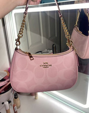 Coach Teri Dusty Pink Canvas