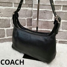 COACH Old Coach Black Leather