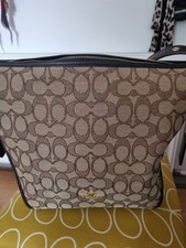 Coach Duflette Canvas/leather