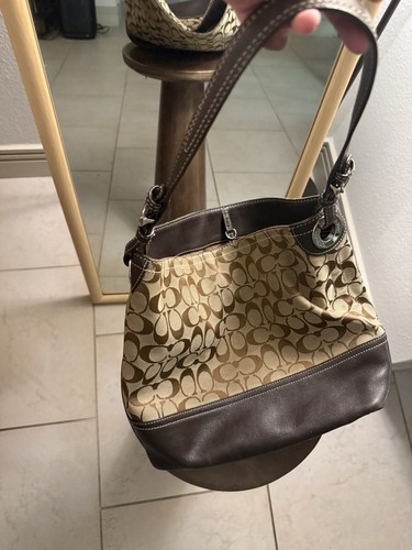 Coach park signature hobo - signature,